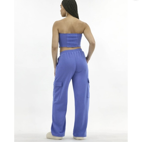 No Boundaries Blue Women's Joggers - Picture 3 of 10